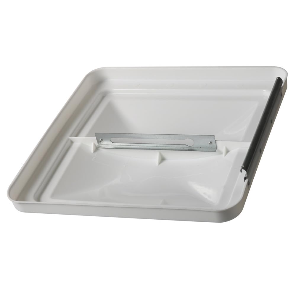 14 Inch White Impact-Resistant RV Roof Vent Lid Cover W2241
