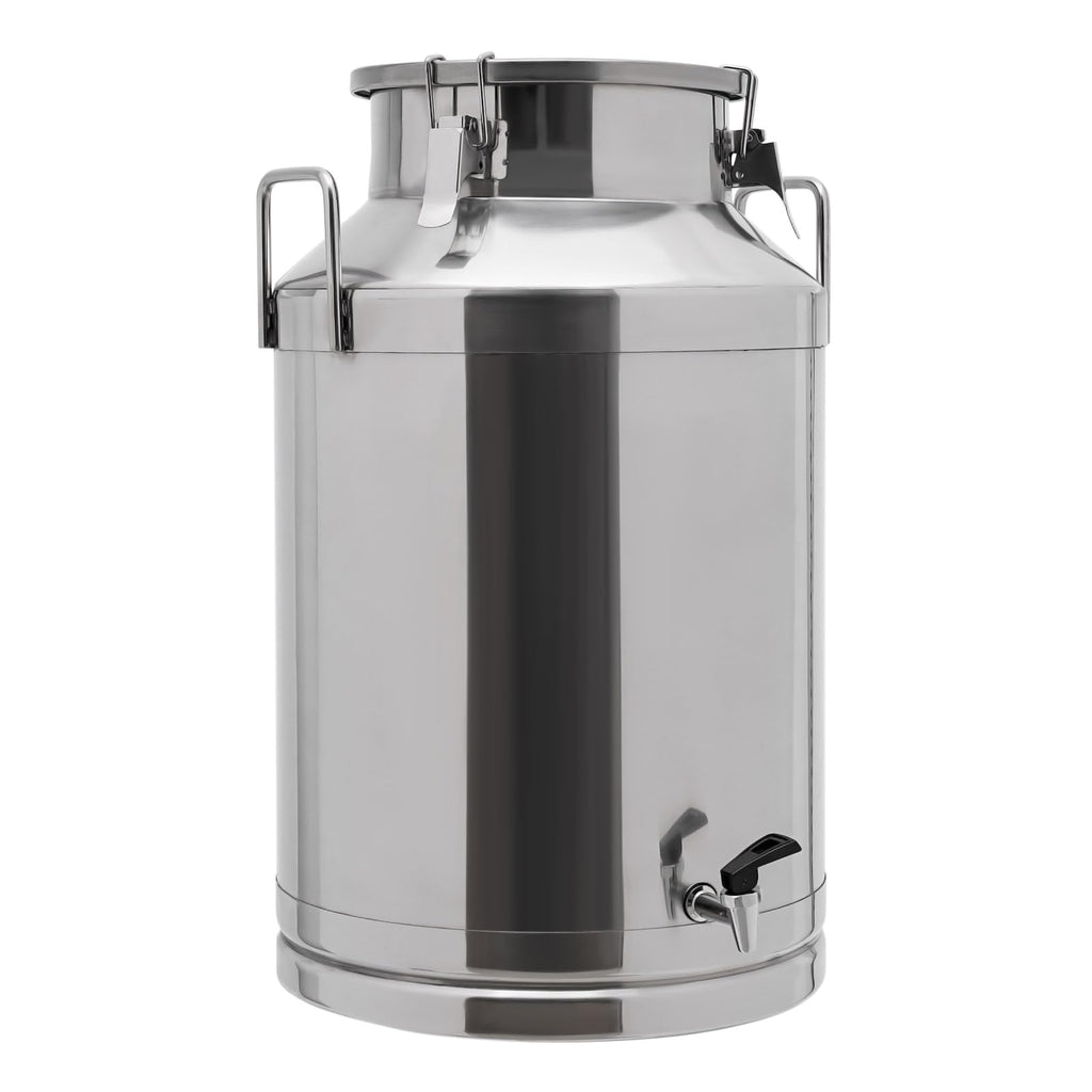 60L Milk Can with Faucet and Lid I42867