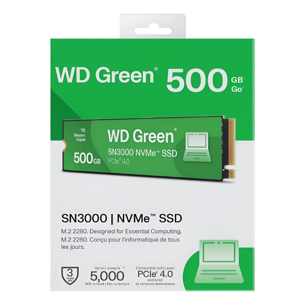 500GB NVMe Internal SSD Gen4 PCIe M.2 2280 G708587