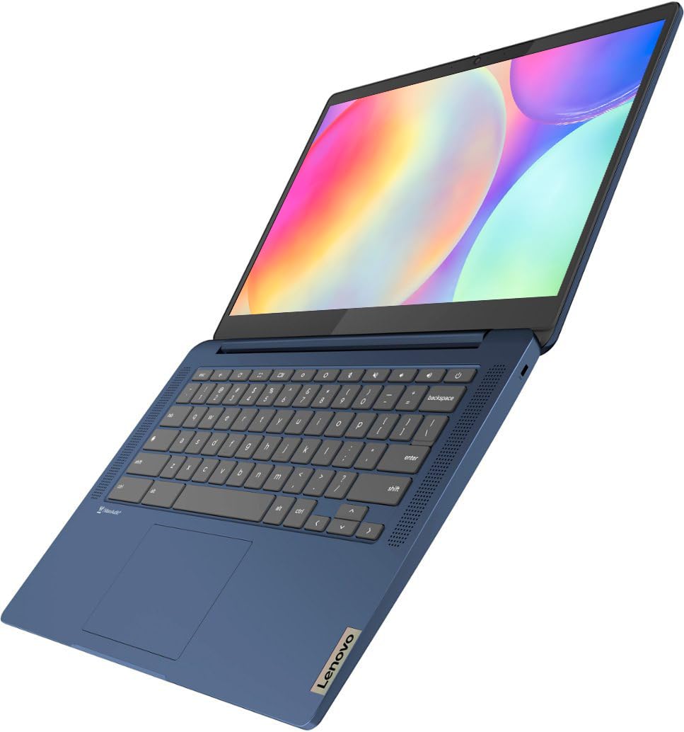 14" Touchscreen Chromebook, 4GB RAM 64GB SSD, MediaTek Kompanio 520, FHD IPS, Abyss Blue L918