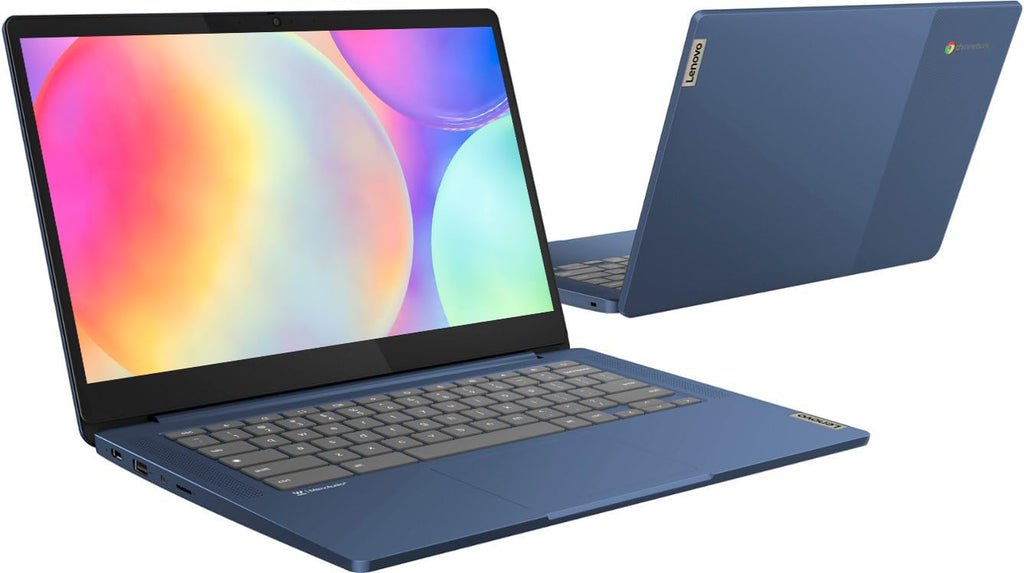 14" Touchscreen Chromebook, 4GB RAM 64GB SSD, MediaTek Kompanio 520, FHD IPS, Abyss Blue L918