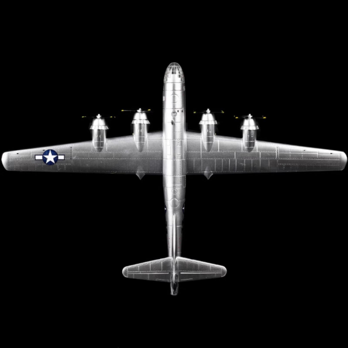 1/144 Scale WWII B-29 Superfortress Bomber Alloy Model Plane V36415