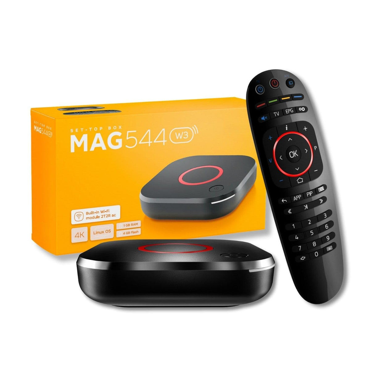 4K HDR TV Streaming Device with 1GB DDR4 RAM 4GB Flash Memory Dual-Band WiFi N155840