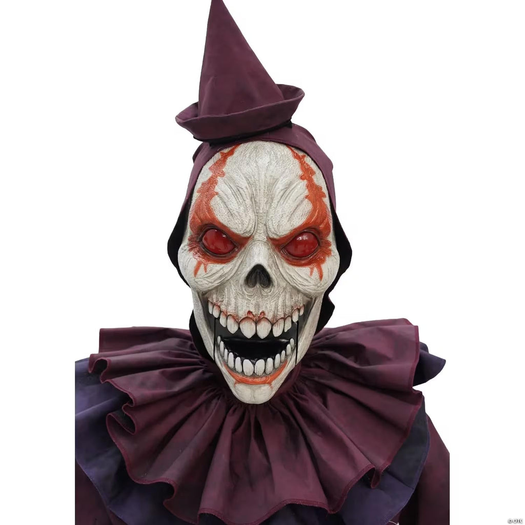 5 Ft. Skeleton Clown Halloween Decoration R717535