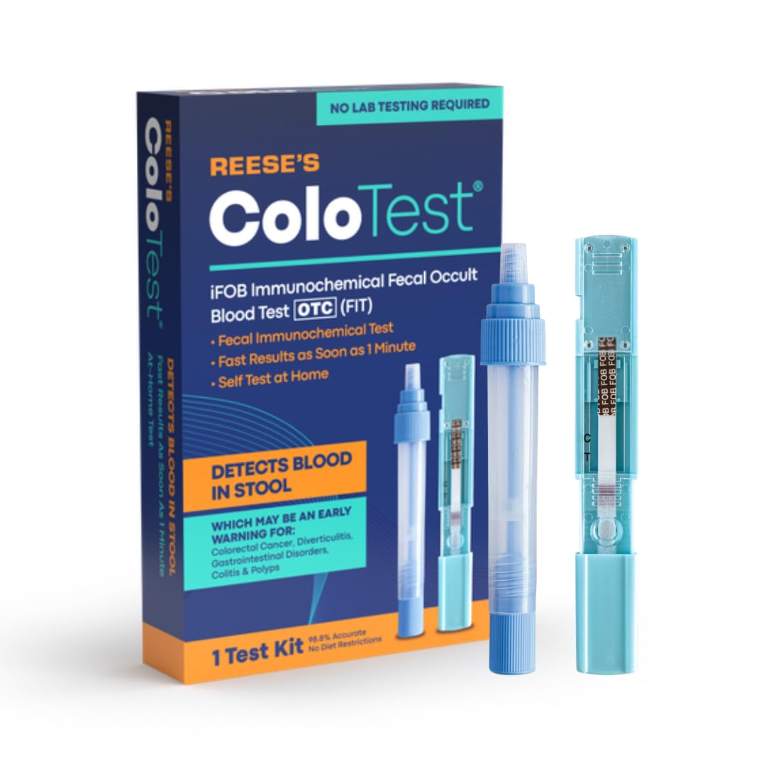 Home Fecal Occult Blood Test Kit, 1 Ct H7543