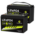 12V 100Ah LiFePO4 Deep Cycle Battery with 100A BMS V64624