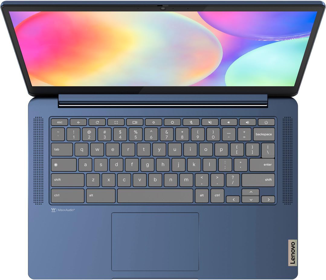 14" Touchscreen Chromebook, 4GB RAM 64GB SSD, MediaTek Kompanio 520, FHD IPS, Abyss Blue L918