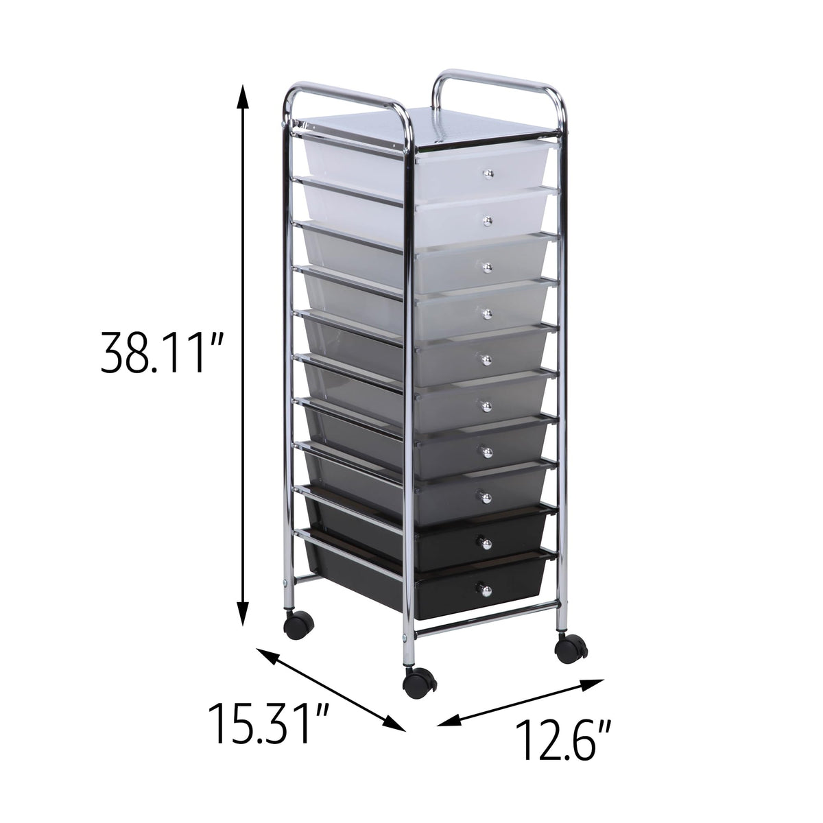 10 Drawer Cart S748