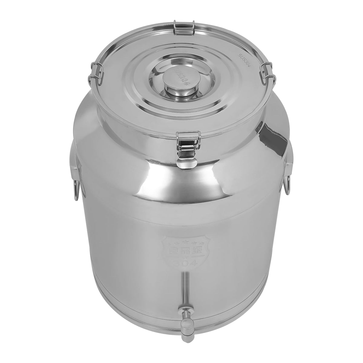 64L Stainless Steel Milk Can with Spigot U47670