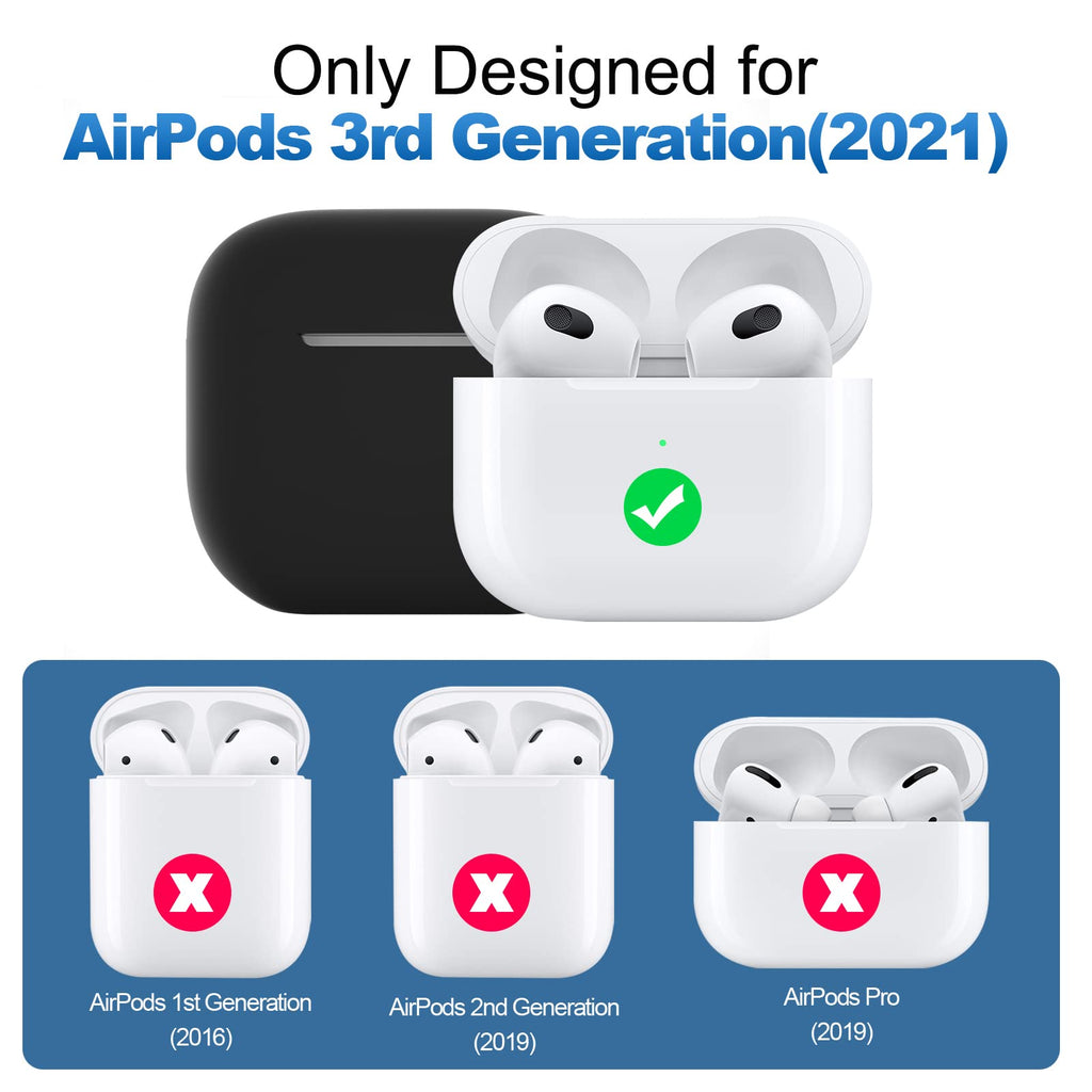 Black AirPods 3 Case Cover H315