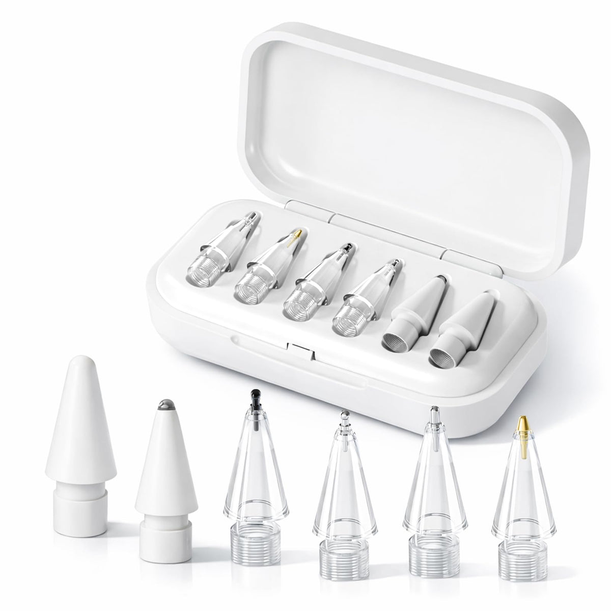 6 Pack White Pencil Tips for Apple Pencil B167605