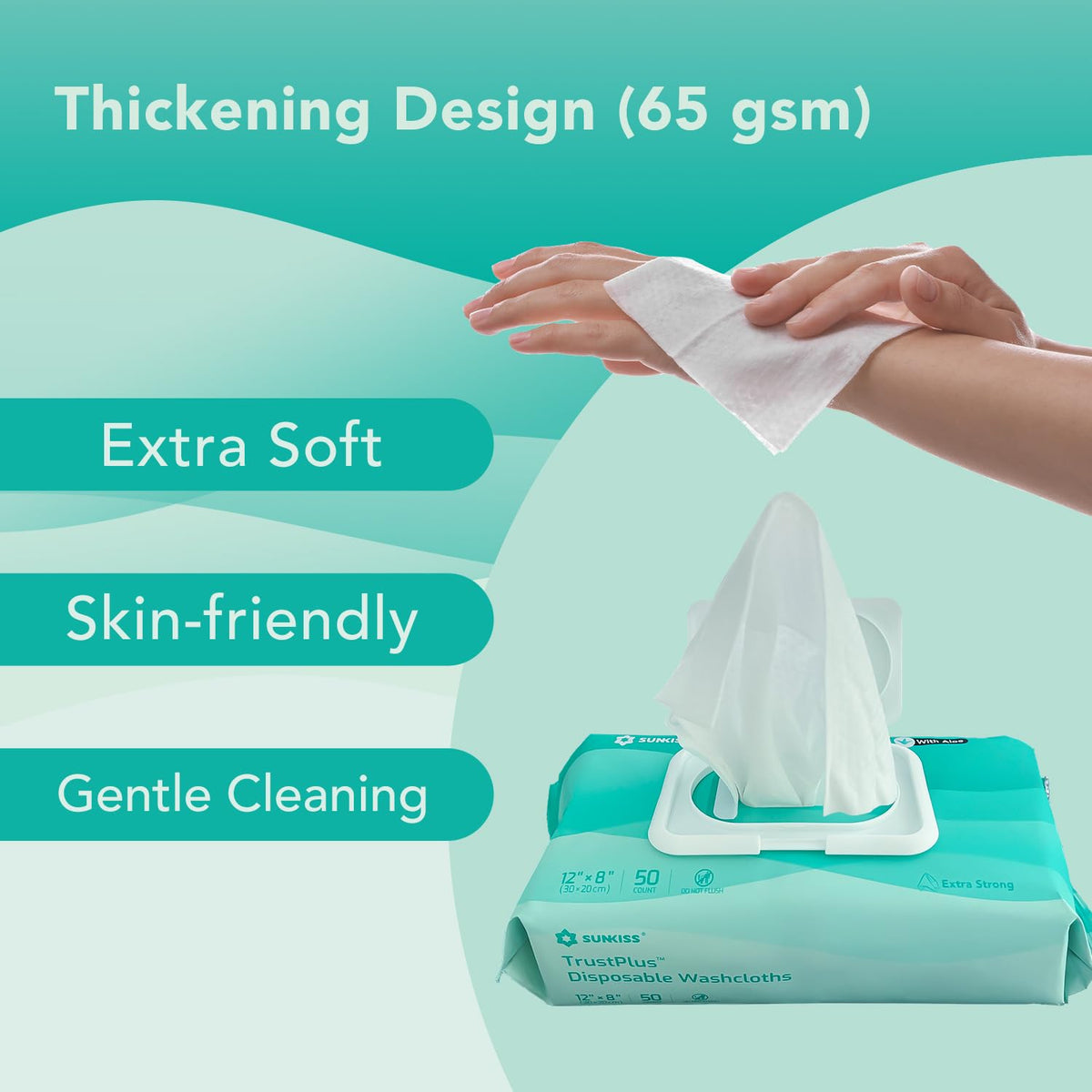 Incontinence Disposable Underwear XLarge 16 Count & Wet Wipes 200 Count K3825
