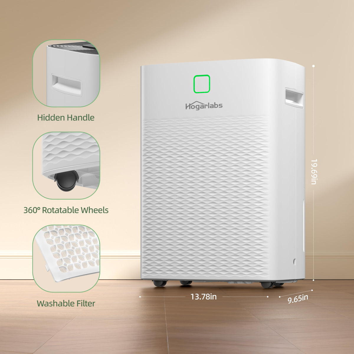 50 Pint Dehumidifier with Drain Hose & Auto Humidity Control I542121