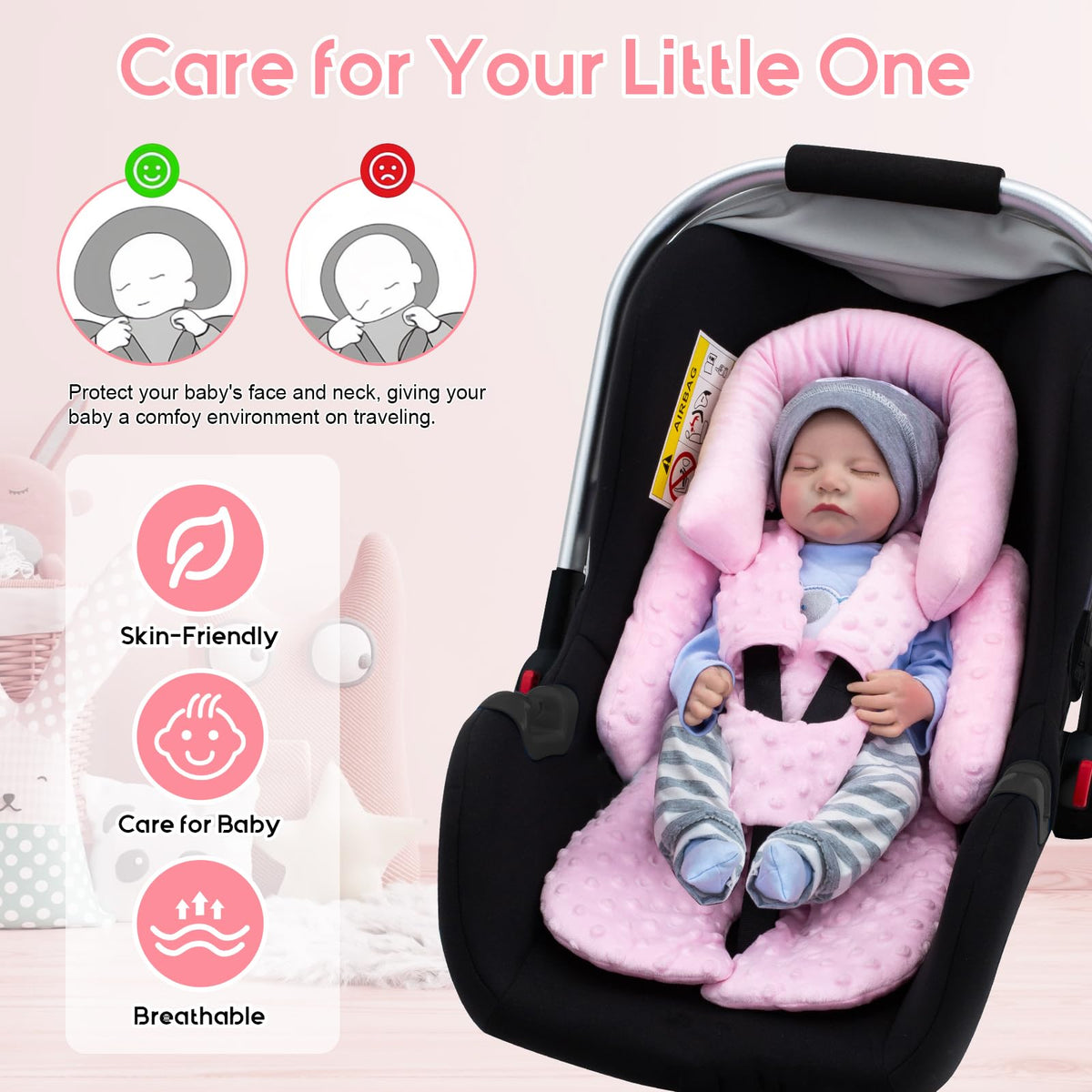 Infant Insert with Shoulder Pads E389798