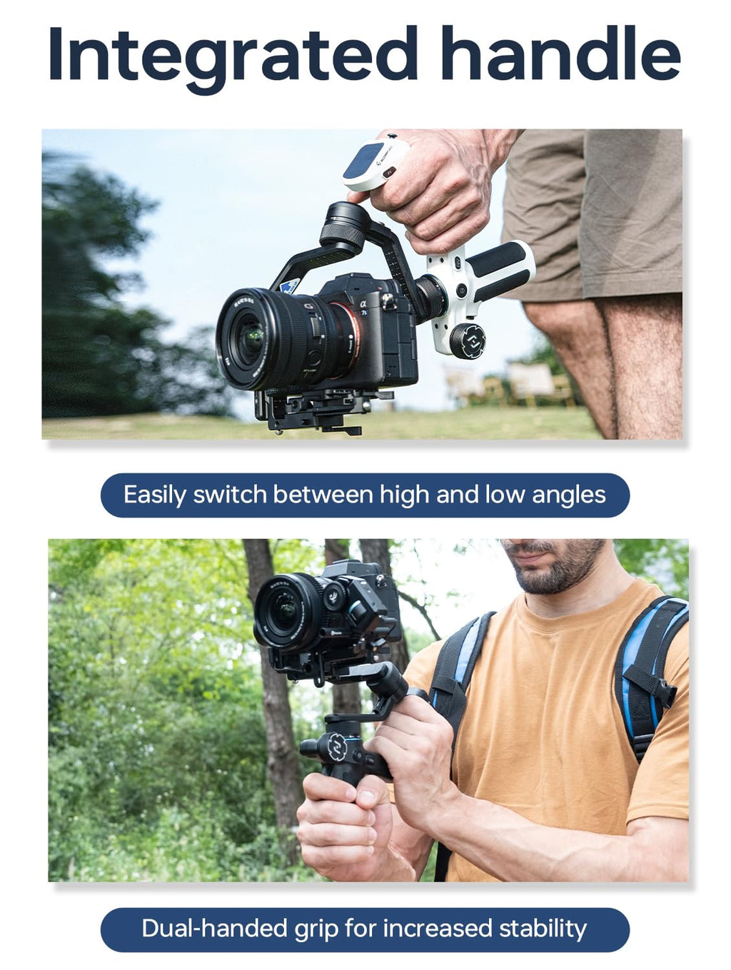 3-Axis Gimbal Stabilizer for Cameras & Smartphones O7939