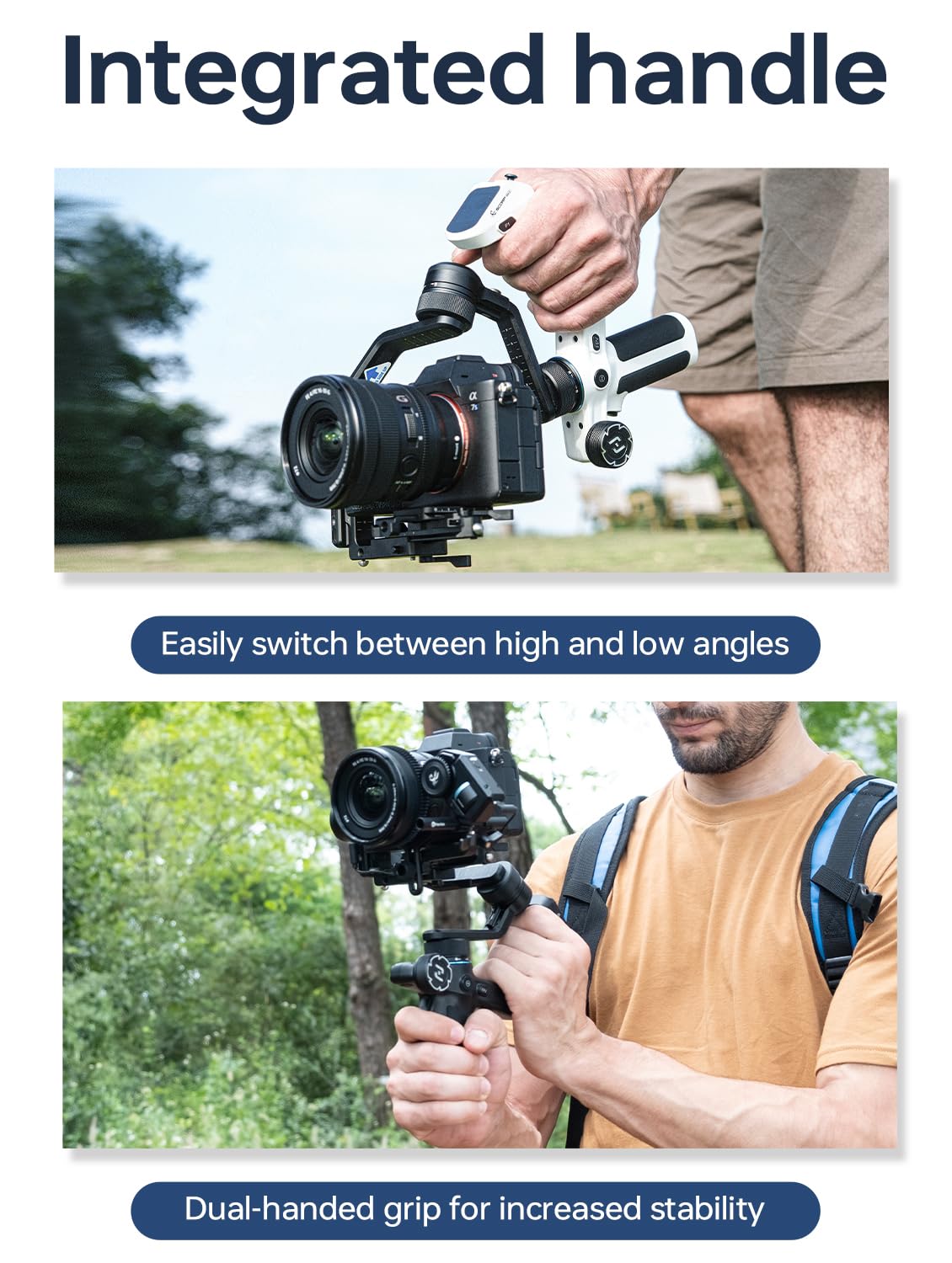 3-Axis Gimbal Stabilizer for Cameras & Smartphones O7939