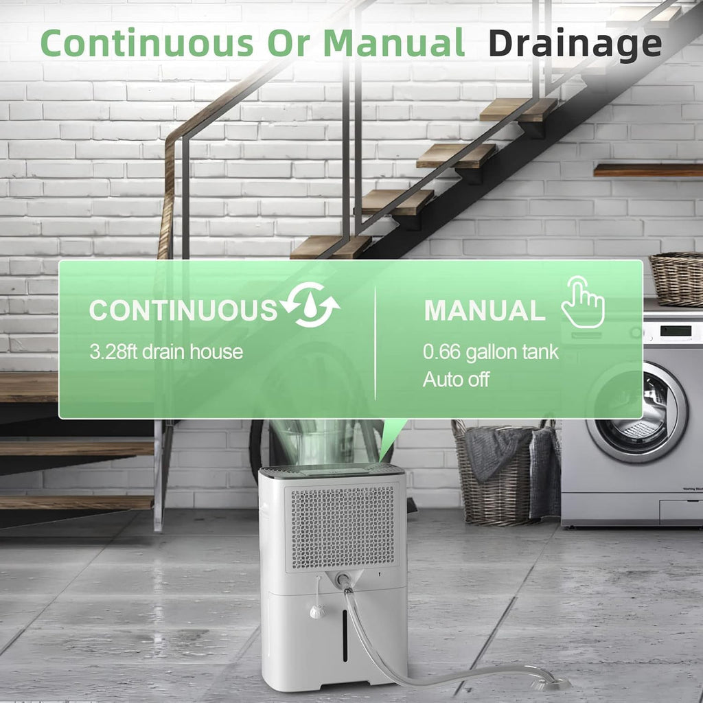50 Pint Dehumidifier with Drain Hose & Auto Humidity Control I542121