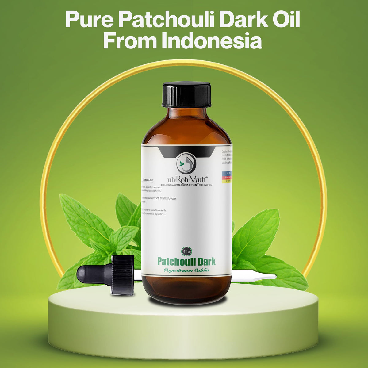 4 oz Dark Patchouli Essential Oil Q1712