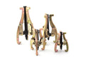 3 Jaw Gear Puller Set 4pc Heavy Duty Heat Treated T221326