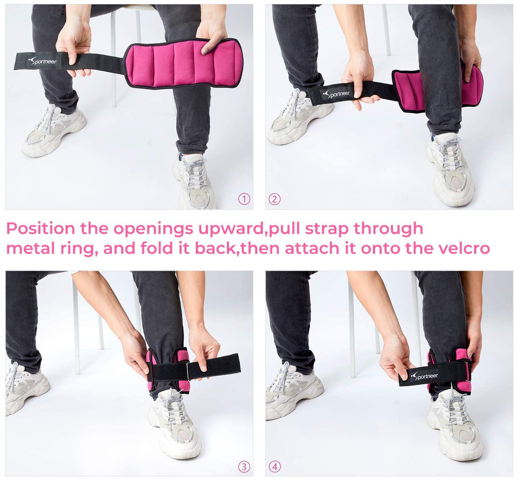Adjustable Ankle Weights Set P674663