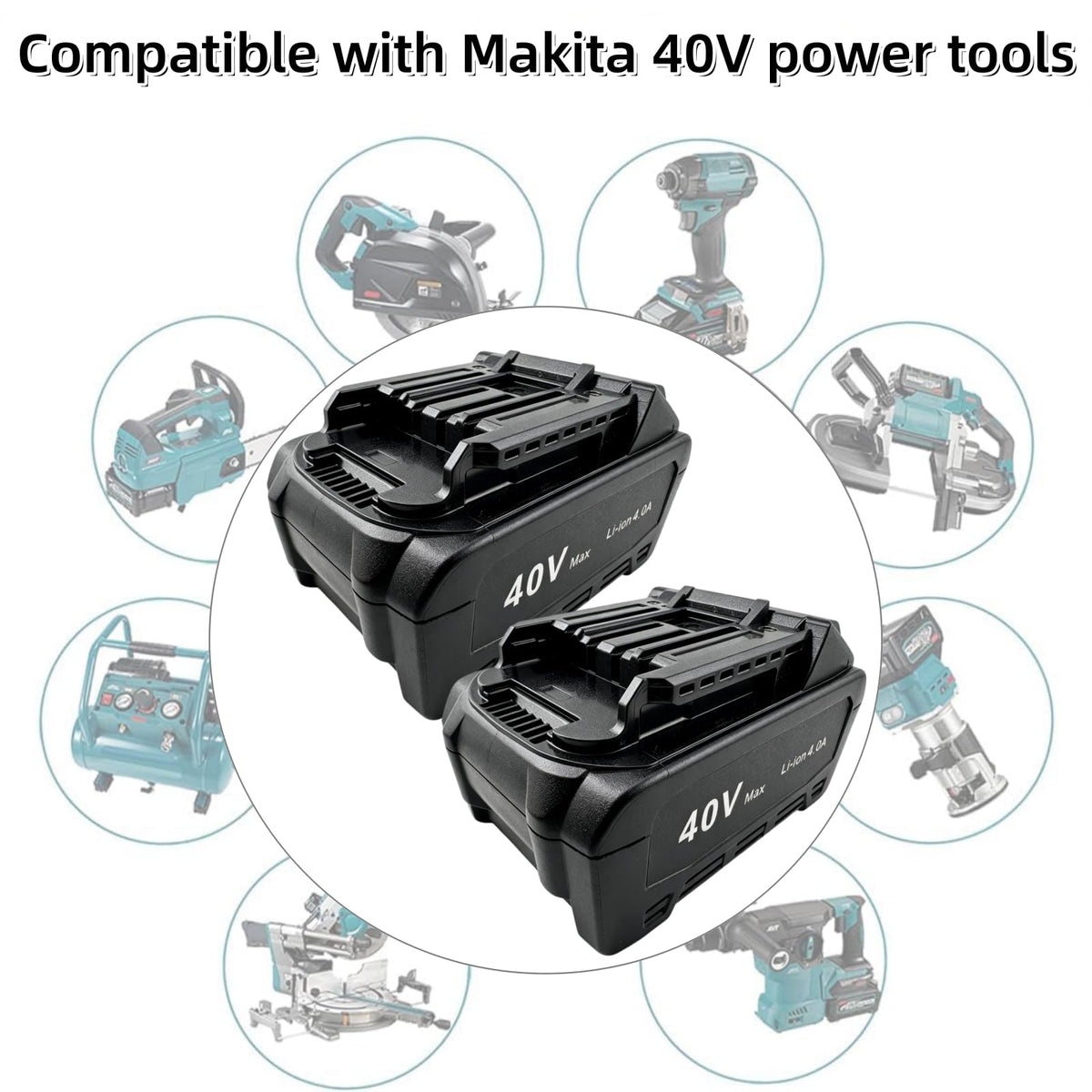 40V 4.0Ah Battery 2 Pack Q53689