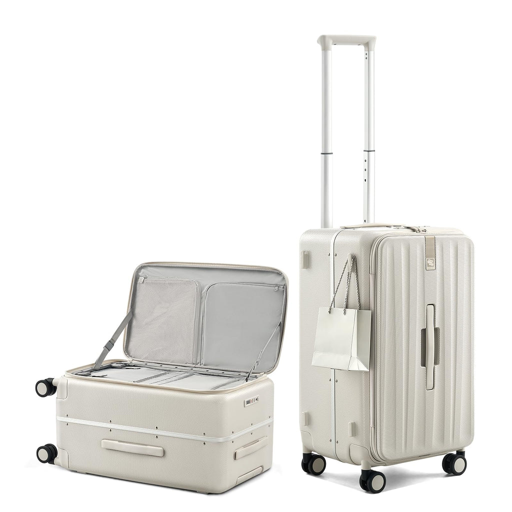 20 Inch Aluminum Frame Hard Shell Carry On Luggage with Wheels Q106022
