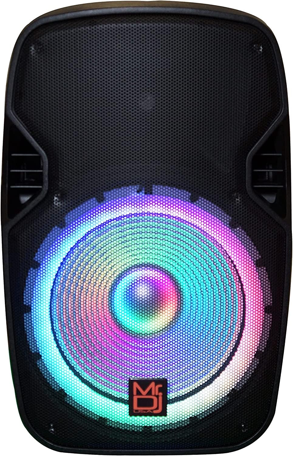 15" 2-Way Powered Bluetooth Karaoke Speaker with Speaker Stand I278