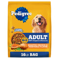 Adult Dry Dog Food Roasted Chicken Rice & Vegetable Flavor Kibble 16 lb. Bag W6552
