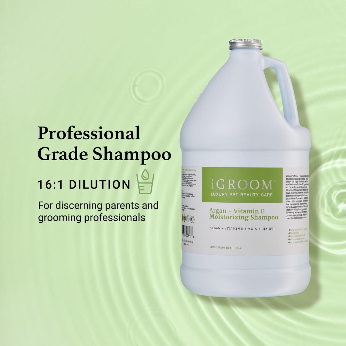 Argan Vitamin E Dog Shampoo Gallon Z346531