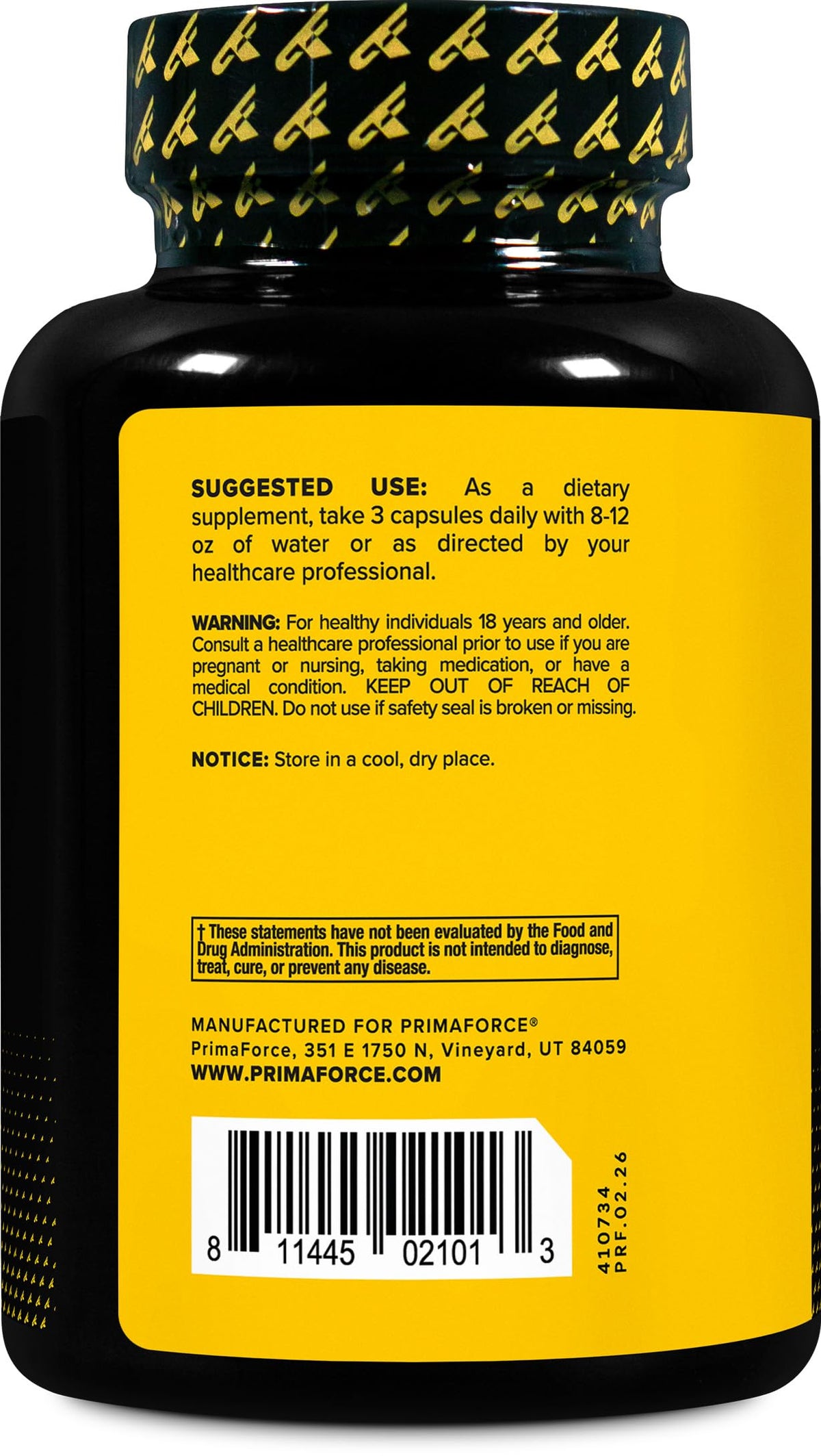 Nitric Oxide Booster 120 Capsules F461