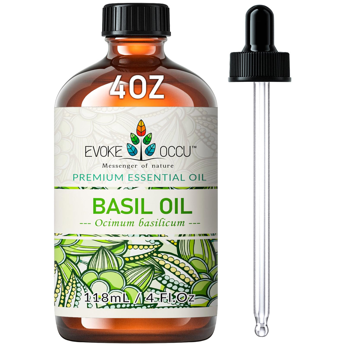 Basil and Lavender Essential Oil 4 Fl Oz P19039