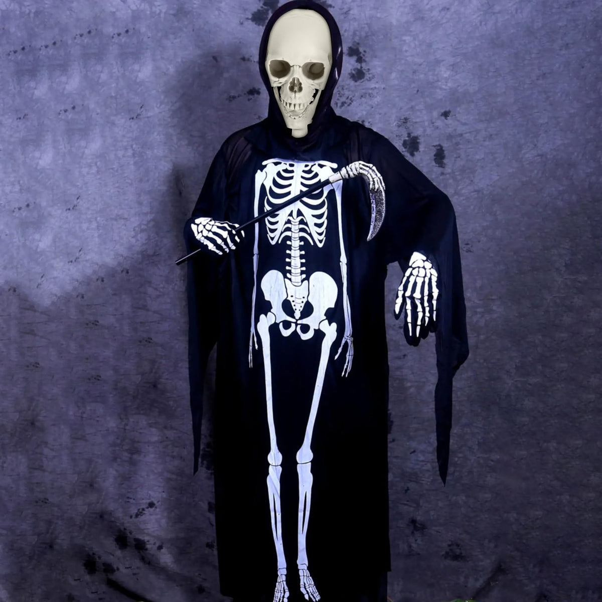 5.4FT 170cm Life Size Posable Skeleton with Movable Joints T87040