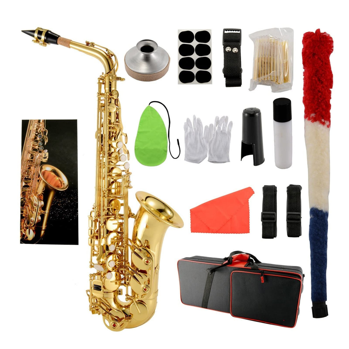 White Buckle E Key Alto Saxophone J85461