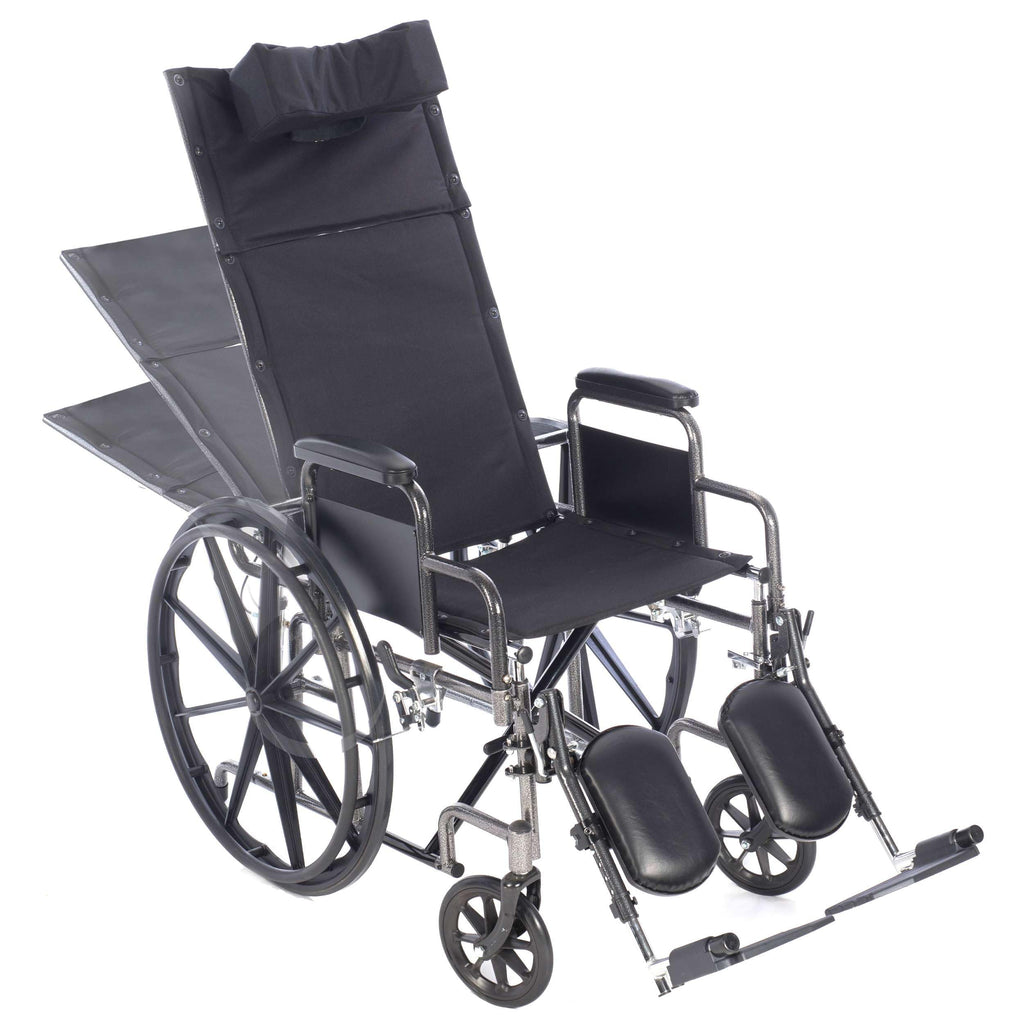 18” Reclining Wheelchair with Elevating Legrests S105513