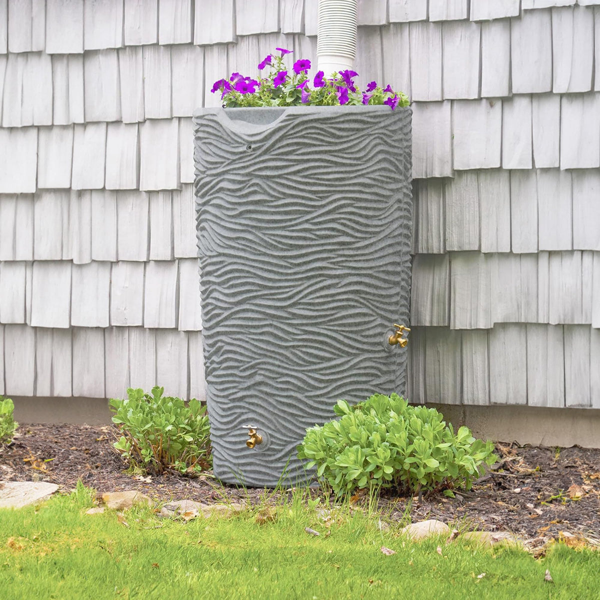 65-Gallon Rain Barrel Planter & Stand H487636