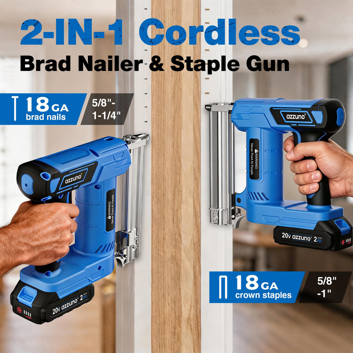 Cordless Brad Nailer Stapler C9624