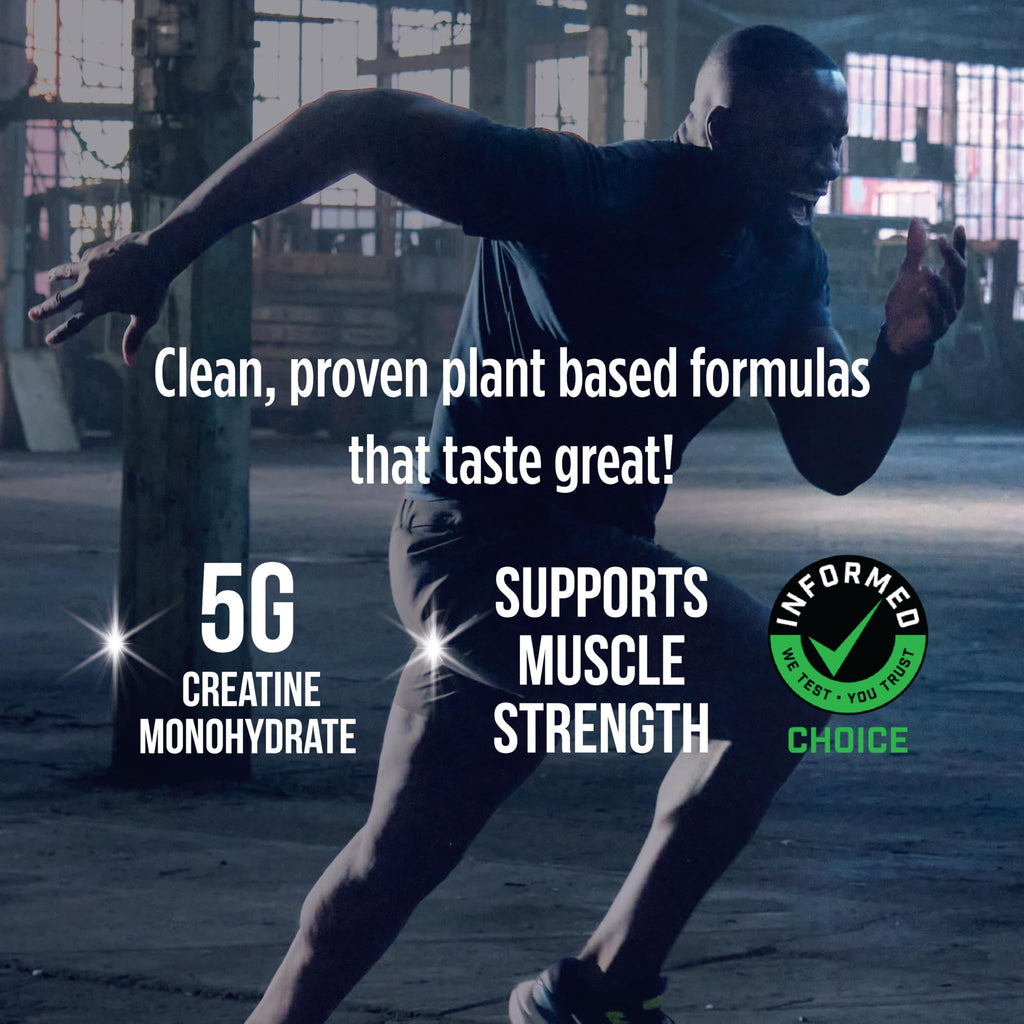 Micronized Creatine Monohydrate Capsules, 5g, Unflavored, 180 Pills T516