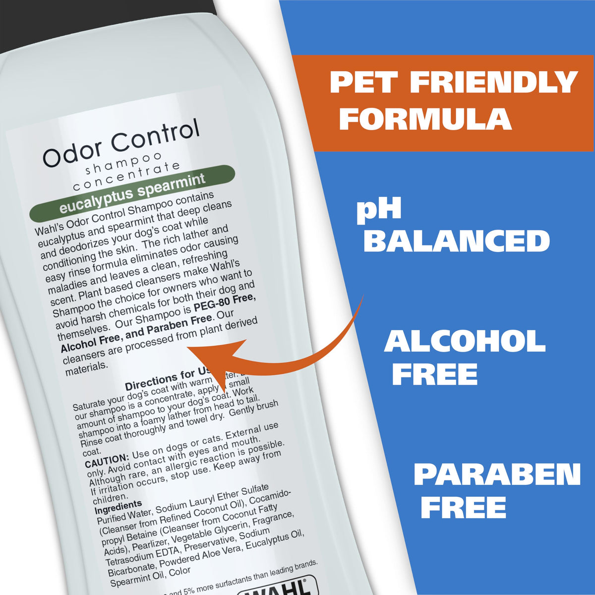 Eucalyptus Spearmint Odor Control Dog Shampoo 24 Oz L879101