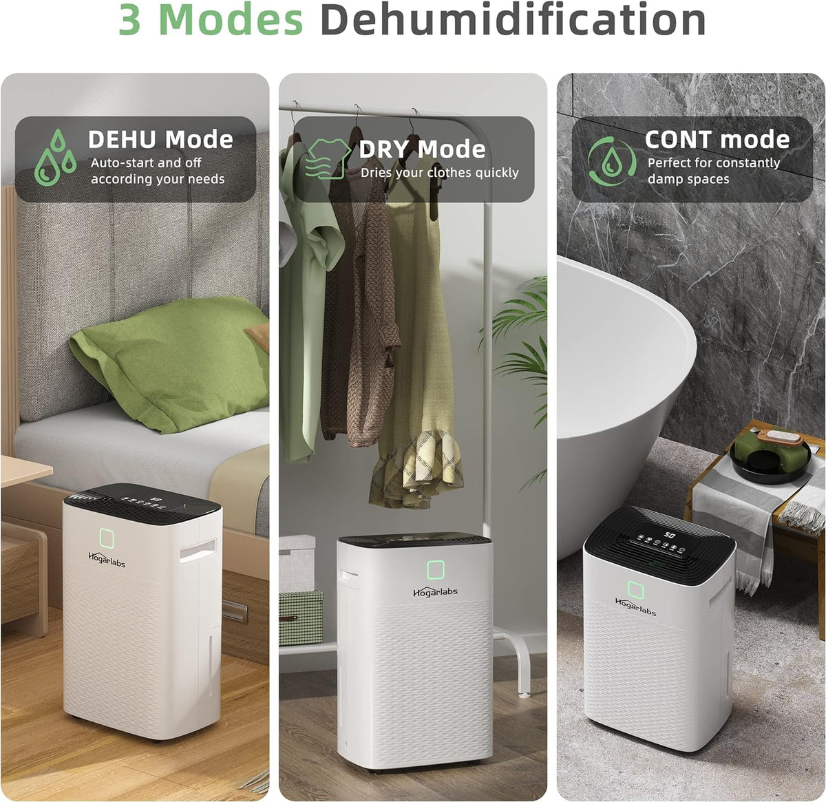 50 Pint Dehumidifier with Drain Hose & Auto Humidity Control I542121