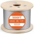 1/8 T316 Stainless Steel Cable 1000ft W6427