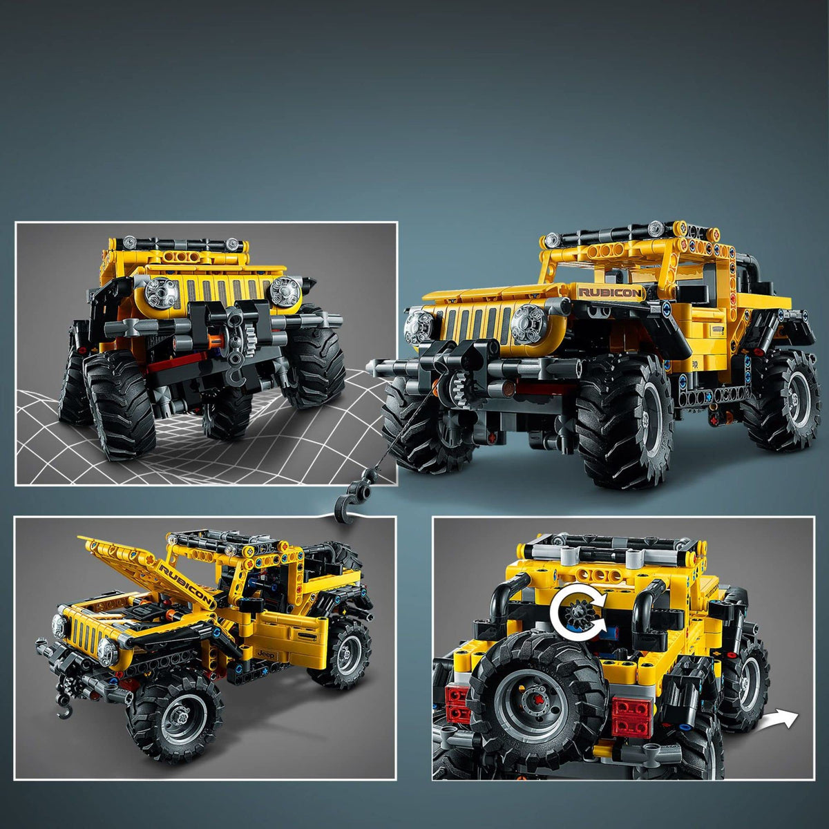 4x4 Off Roader SUV Model Building Kit X983