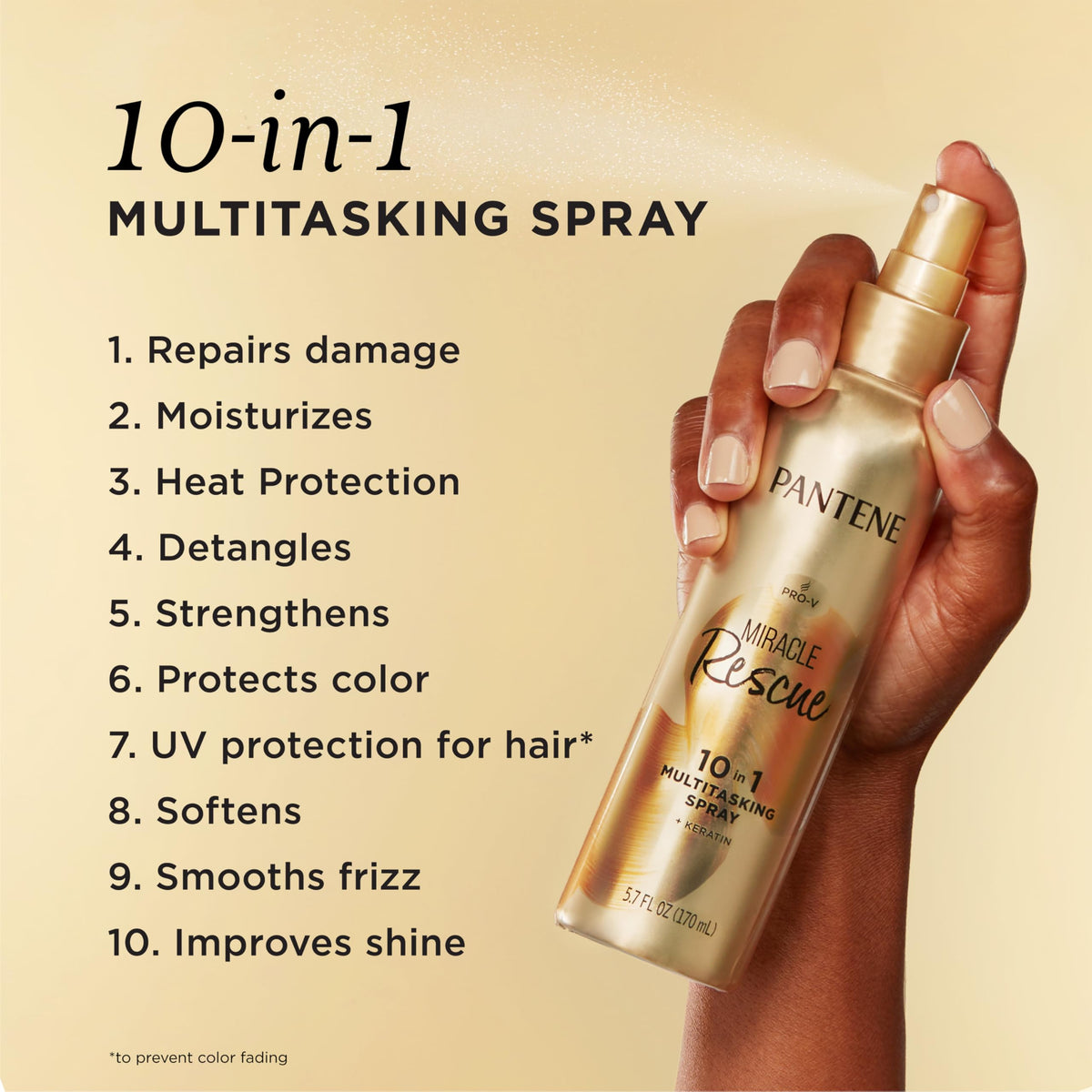 10-in-1 Multitasking Spray Heat Protection 5.7 oz L451