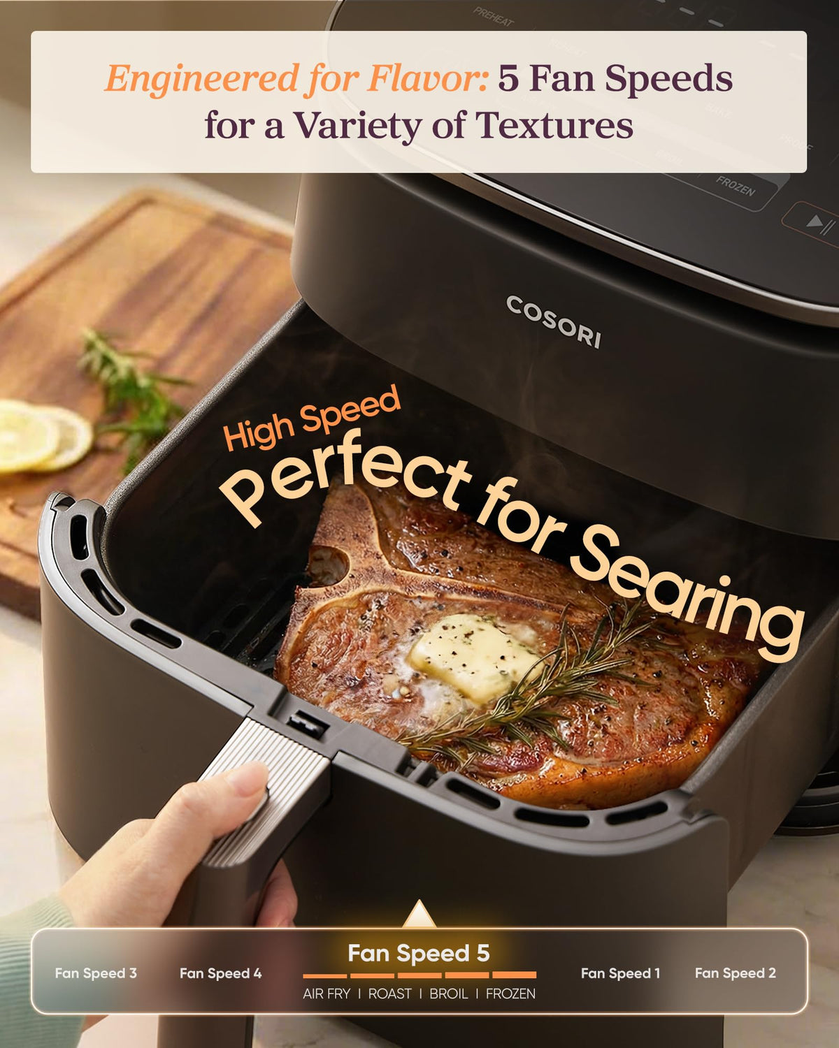 6 Qt Ceramic Coating Air Fryer W430