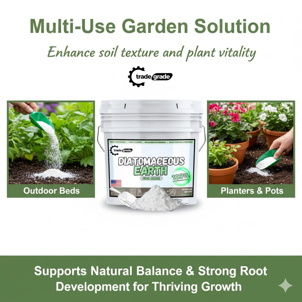 100% Food-Grade Diatomaceous Earth Powder 1 Gallon G3782